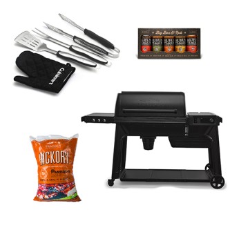 TRAEGER -Woodridge Pro Pellet Grill Starter Set